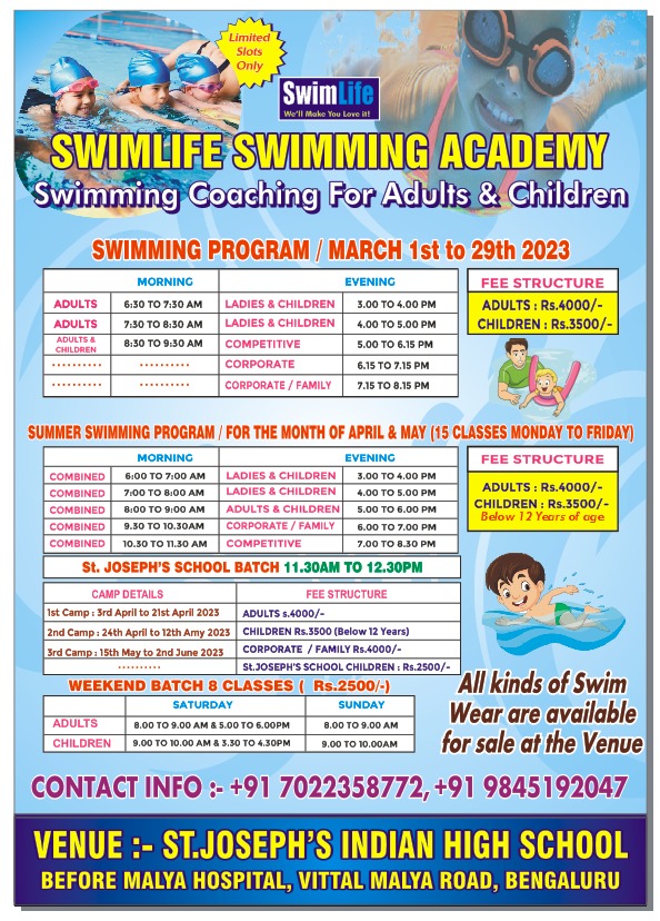 Swimming Summer Camp 2023